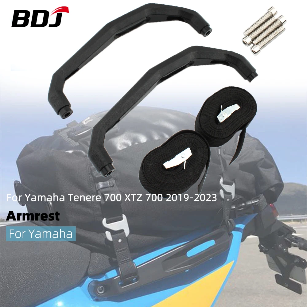 

BDJ Armrest Tenere700 XT700Z Rear Grab Handle Seat Hand Handle Grab Bar Rail For Yamaha Tenere 700 Motorcycle Accessories