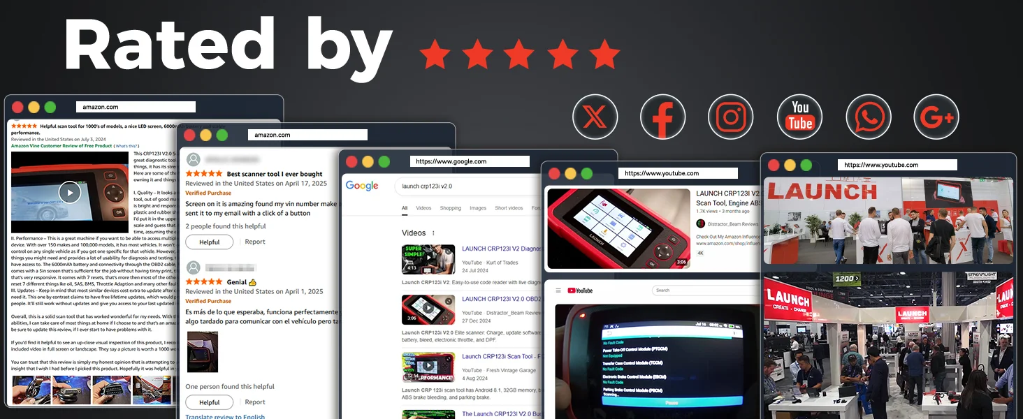 LAUNCH CRP123I V3.0 OBD2 Scanner