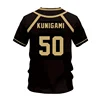 Anime Blue Lock MICHAEL KAISER 3D Printed Men's T-shirt Plus Size Fashionable Sports Short Sleeved Top Sports T-shirt 5