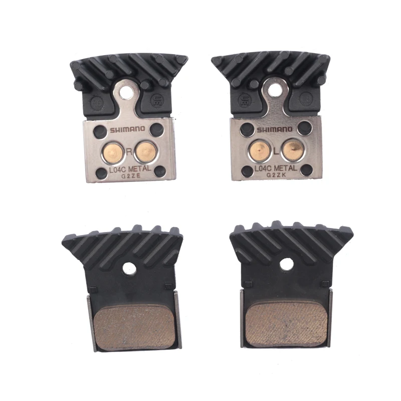 2 Pair Of Sintered Disc Brake Pads For Shimano L02A L03A L05A K05S