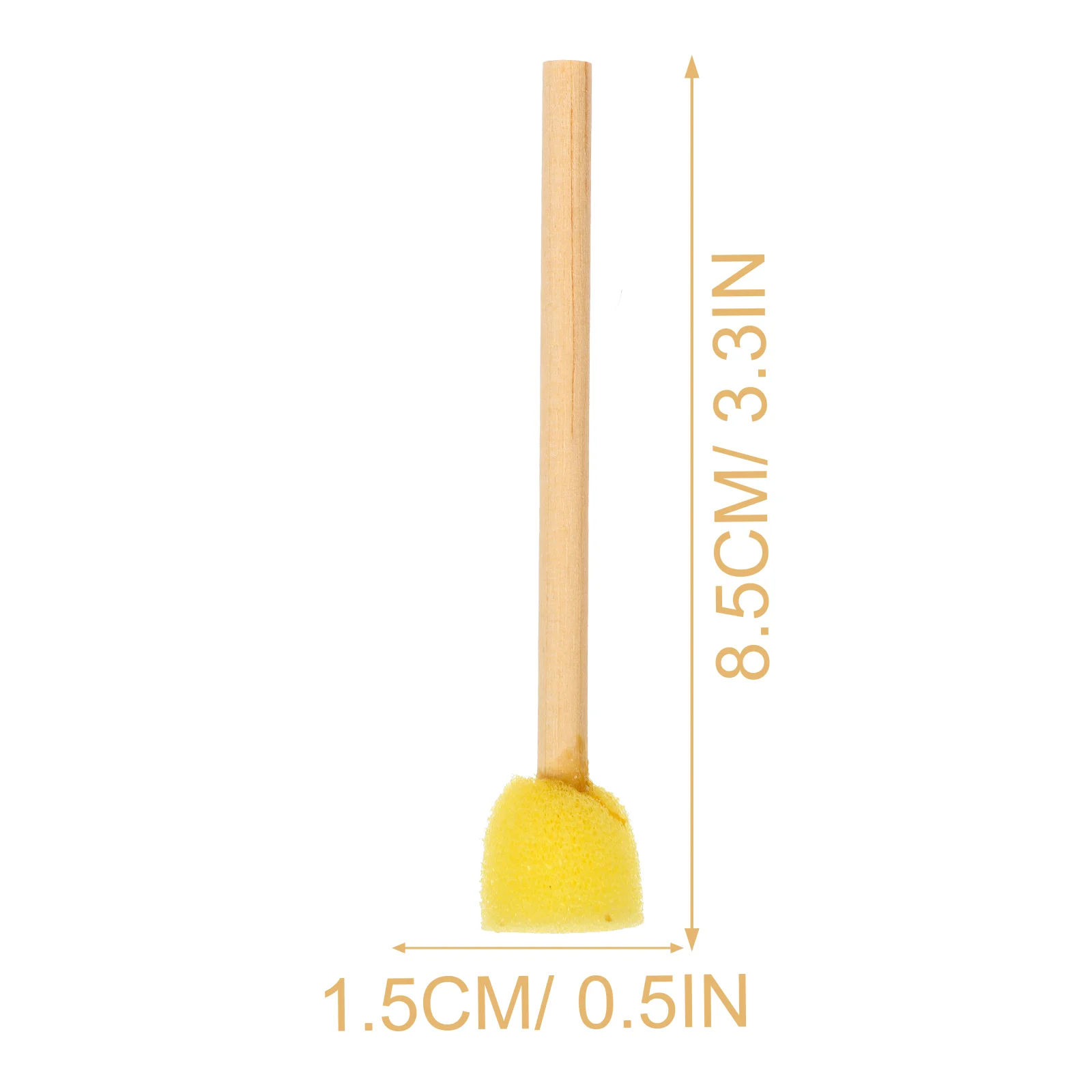 DIY 페인팅 브러쉬, 라운드 브러쉬, 페인팅 스폰지, 학교 어린이 가정용 페인트 스폰지