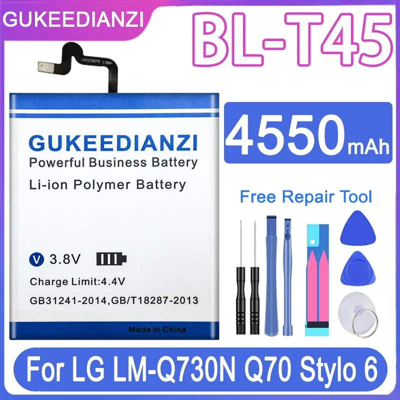 

GUKEEDIANZI Replacement Battery BL-T45 4550mAh For LG LM-Q730N Q70 Q730VMW Stylo 6 EAC64578501