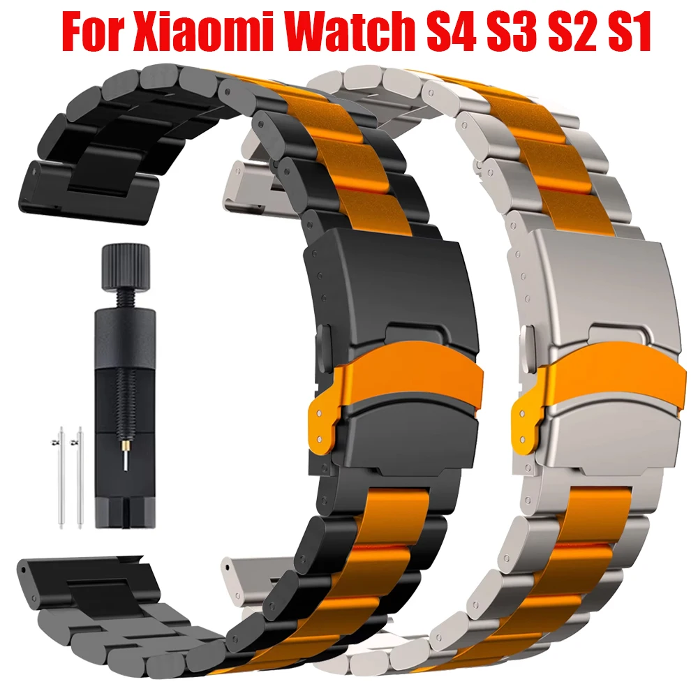 Luxury Stainless Steel Metal Band Bracelet