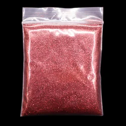 Iridescent Ultra - Fine Nail Glitter Powder - 80 Vivid Colors, 20g Pack (Red)