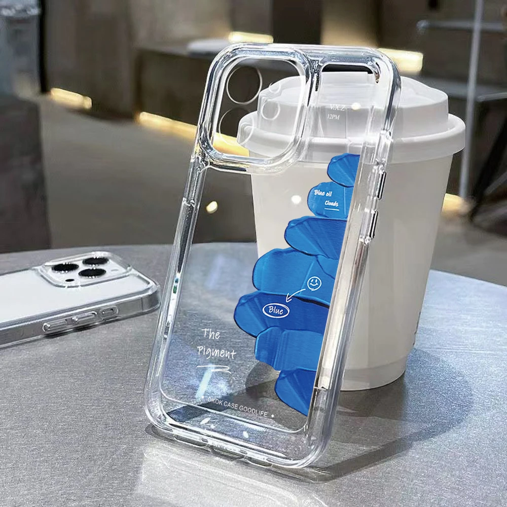 Shockproof Transparent Silicone Phone Case