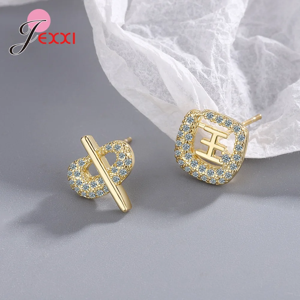 

Женские серьги из серебра 925 пробы, с фианитом