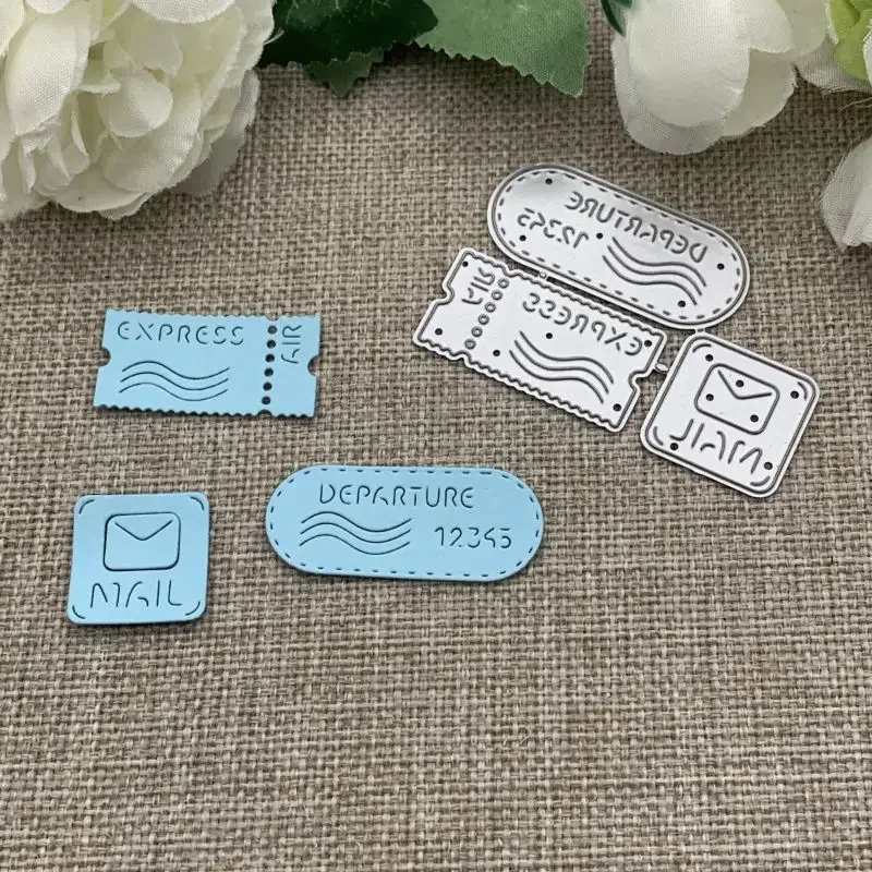 Umschlagstempel, Metall-Stanzformen, Schablonen für DIY-Scrapbooking, dekorative Handarbeit, Stanzform, Schablone