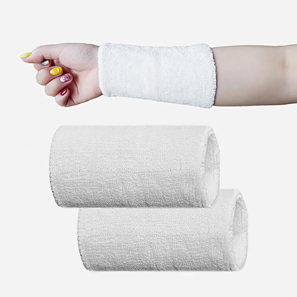 

1Pc Wrist Brace Elastic Soft Sport Sweatband Wristband Wrist Protector Gym Running Sport Safety Wrist Support Brace Wrap Bandage