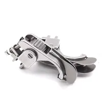 1PCS For Industrial lockstitch Sewing Machine Steel Roller Presser Foot With Knife lock stitch Sewing Machine Accessories 2