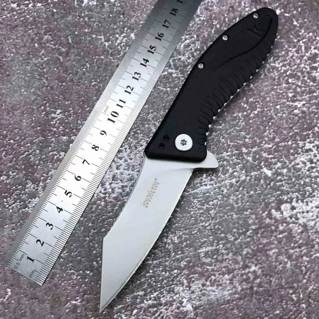 Kershaw 1319 Mini Folding Knife Sand Blasting Blade Military Tactical Combat Knives Edc Outdoor