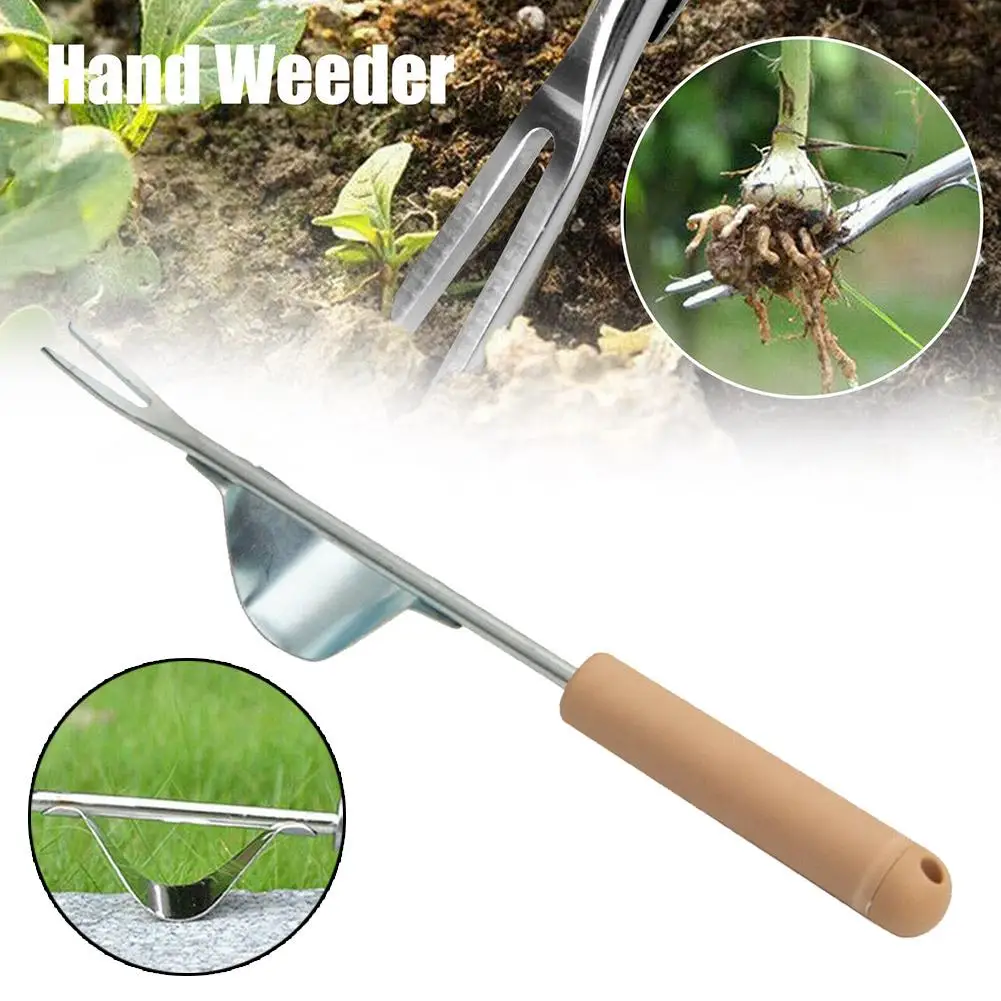 

Garden Puller Remover Durable Garden Lawn Weeder Outdoor Tools Yard Planting Stainless Seedling Elements Root Grass Puller Y6k6