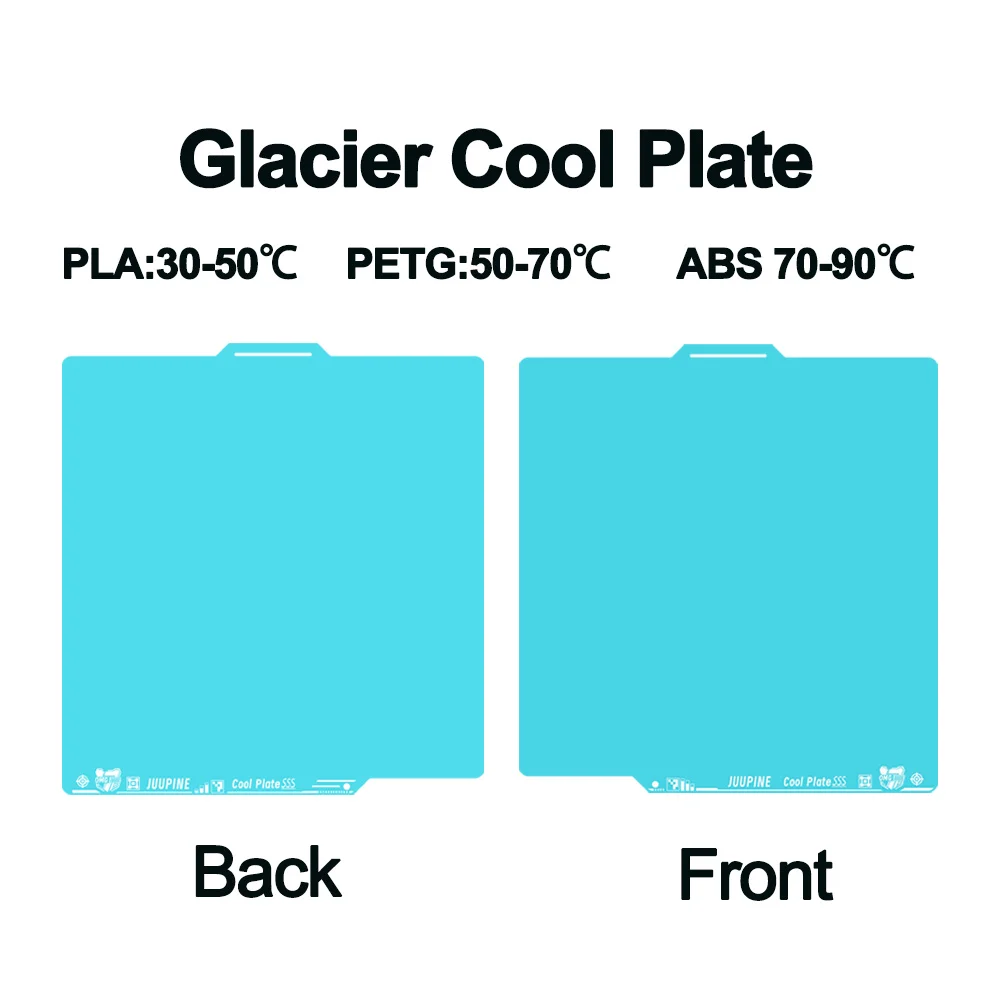 Enhanced PEI Double-Sided Textured and Smooth Plate - No Glue Needed, Warp-Free & Strong Adhesion