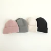 Candy Color Knitted Beanie for Kids Winter Warm Girl Boy Solid Knit Crocheted Skullcap Korea Style Children Bonnet Chapeaux 1-6T 4
