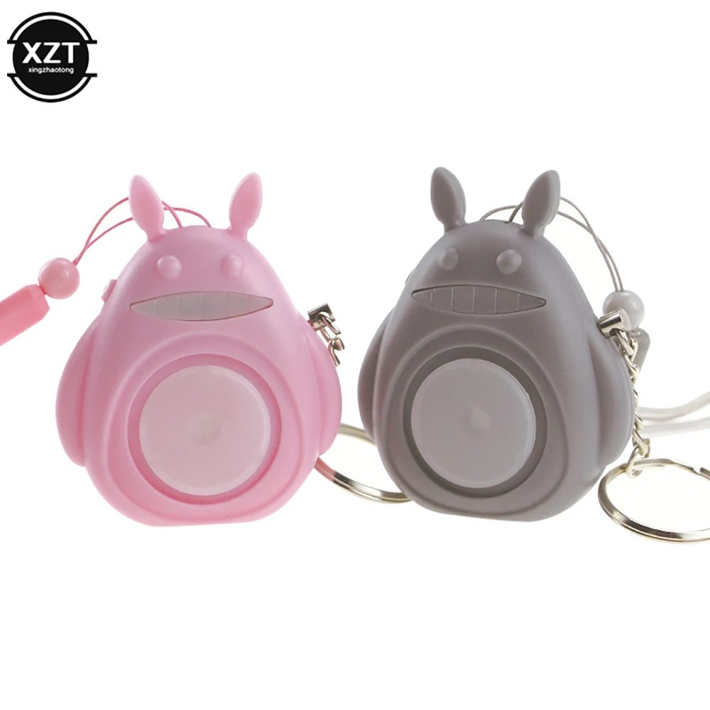 

Cute Self Defense Alarm 120DB High decibel Girl Safety Protection Alarm Personal Anti Wolf Alarm Keychain Charging Alarm