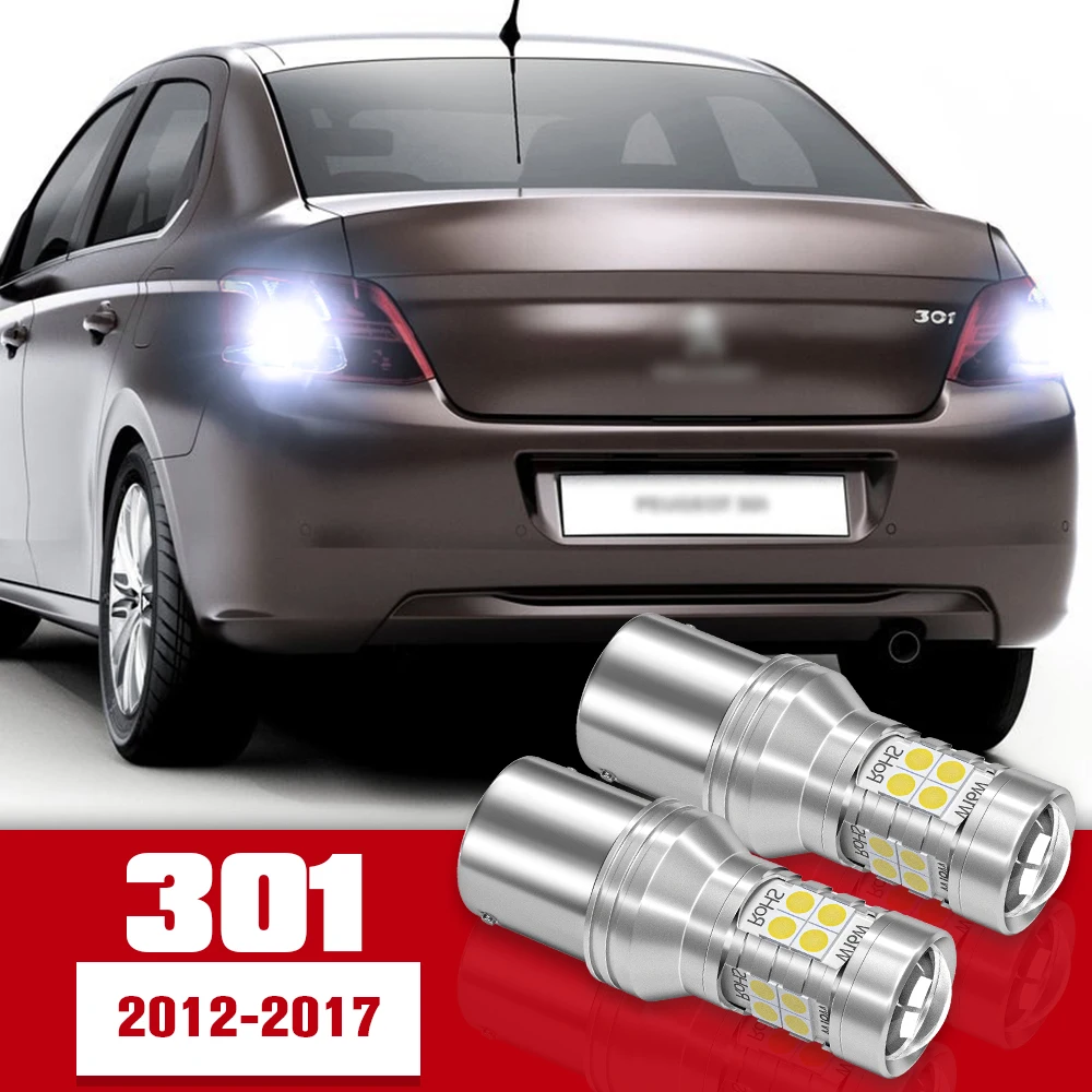 

2pcs Reverse Light Accessories LED Bulb Lamp For Peugeot 301 2012-2017 2013 2014 2015 2016