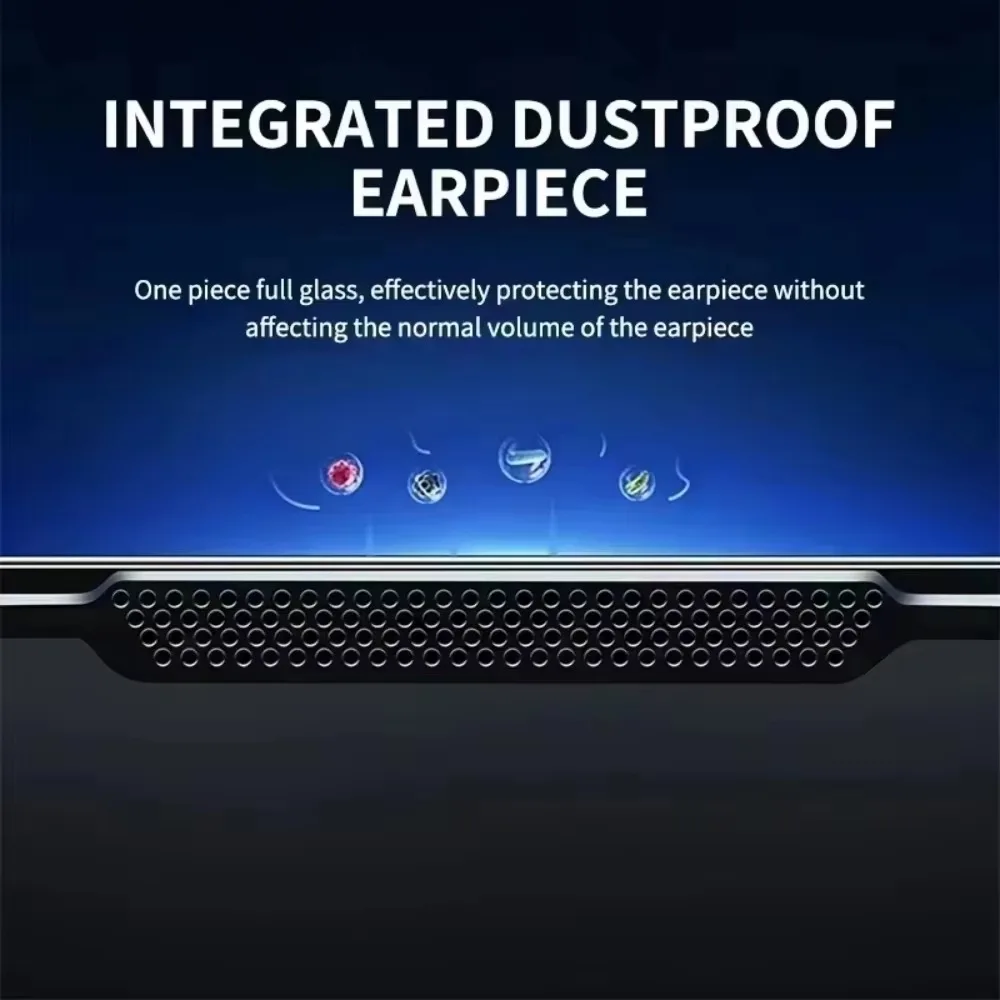 Premium Tempered Glass Screen Protector with Oleophobic Coating - Dust-Free, Easy Installation, 1-5 PCS