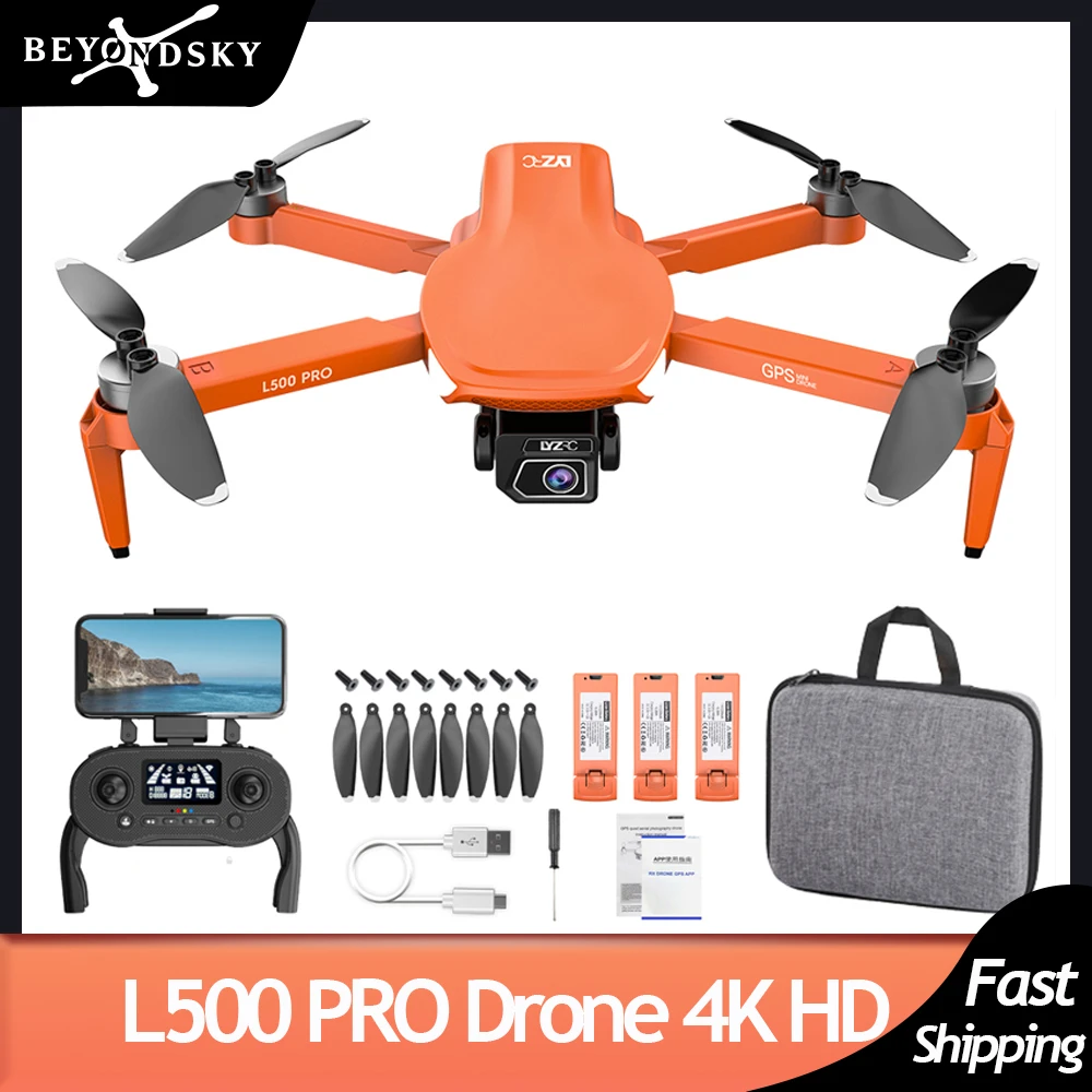 L500 PRO 4K GPS Drone With Camera Brushless Pro Quadcopter FPV 5G Wifi
