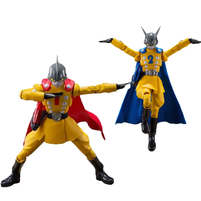 

Bandai Dragon Ball Super Hero Shf Gamma 1 Gamma 2 Anime Figure Model Collecile Action Toys Gifts