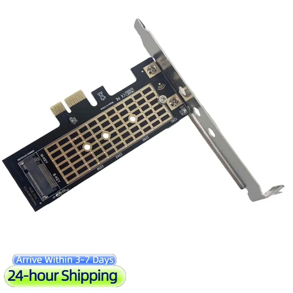 Adapter M.2 NVME na PCIe 3.0 X1 8Gbps, karta adaptera M.2 NVME SSD na PCIe 3.0 PCIE X1, konwerter M Key PCIe NVMe SSD do komputerów stacjonarnych