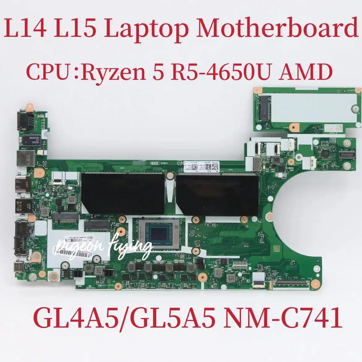 

L15 Mainboard NM-C741 For Lenovo ThinkPad L14 Laptop Motherboard With R5-4650U CPU FRU 5B20W77594 5B20W77618 5B20W77597 Test Ok