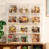 Robotime Rolife DollHouse Kit Mini DIY Dust Cover For 3D Puzzle Assembly Building Model Toys Home Bedroom Decoration 4