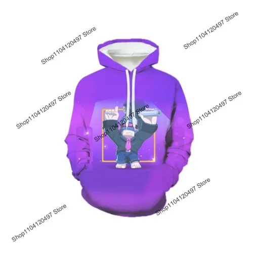 thumbnail image 1 of Sudadera con capucha para niños, disfraces de cosplay de 4 a 16 años, ropa de invierno, jersey con capucha, sudadera con capucha, juego de anime para niños, ropa de cosplay de Leon, tops de forro pola, 1 of 5