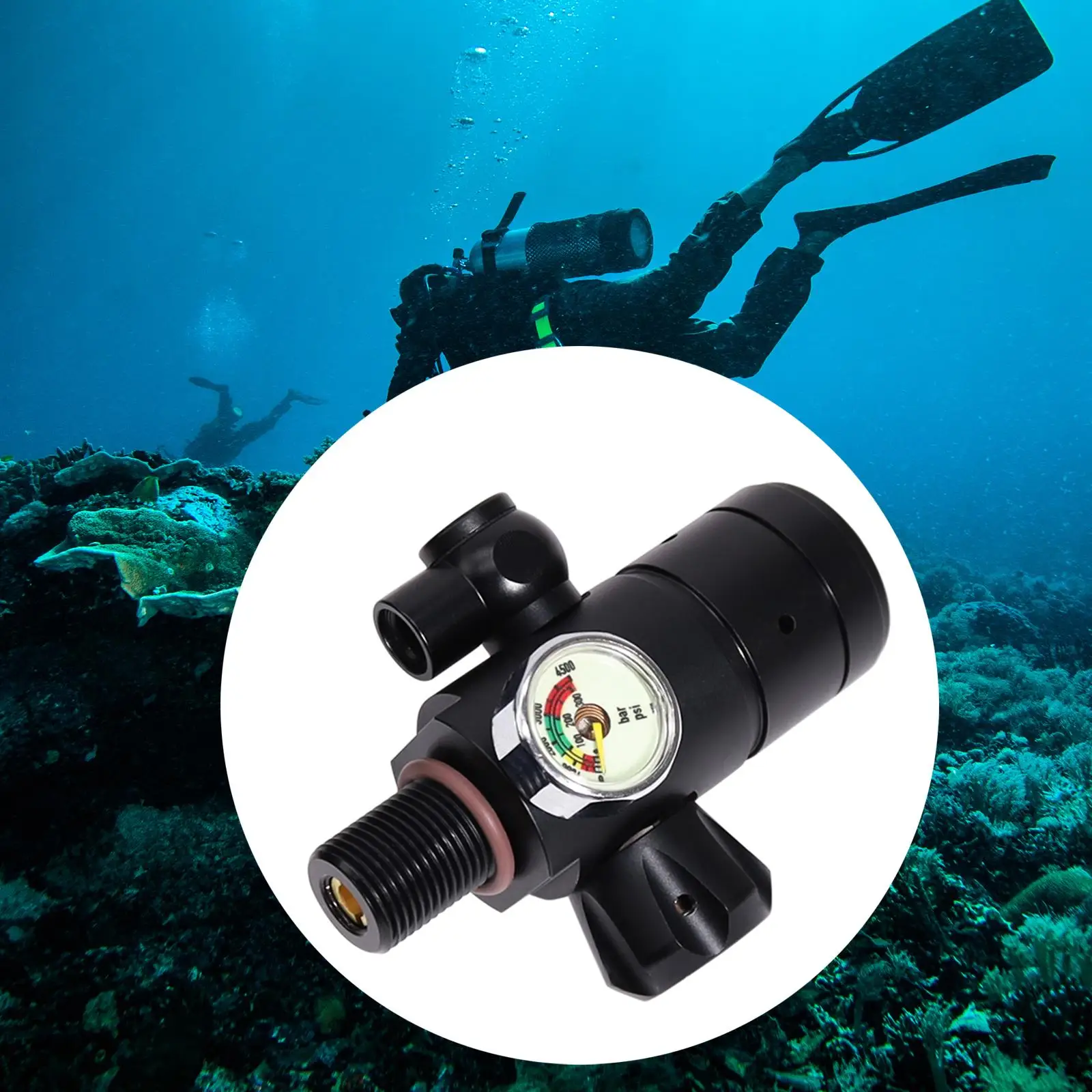 Scuba Diving Equipment Scuba Diving Pressure Valve Underwater Scuba Regulators For Snorkeling
