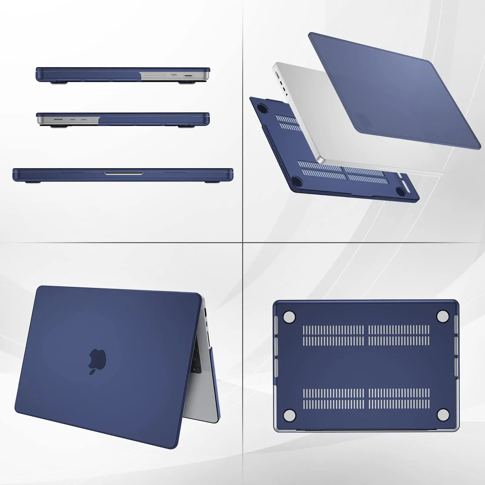Custodia Per Laptop Per Macbook Pro 16 A2991 A2780 M1 M2 Chip Air 13 2023 M3 Pro 14 A2992 Per Macbook Pro 14 Case 2024 Air 15.3 A3114