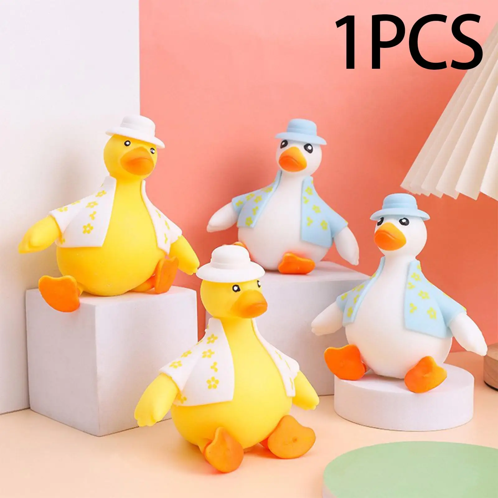 

Duck Squeezing Ball Sensory Toy Soft for Children Birthday Gifts