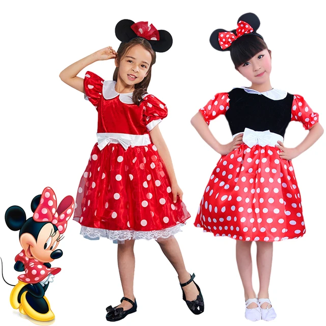 Disfraz Minnie Mouse - Vestidos - AliExpress