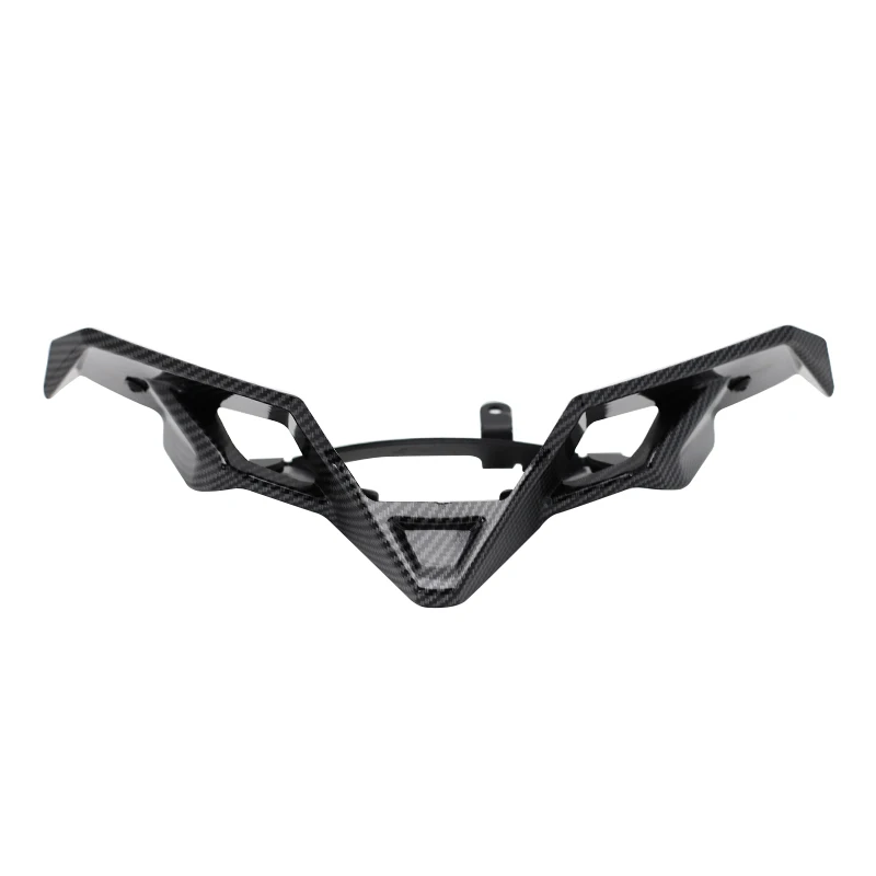 Ailerons Aérodynamiques Pour Kawasaki Z900 2020-2024 - Paire En Plastique ABS, Style Nu, Noir