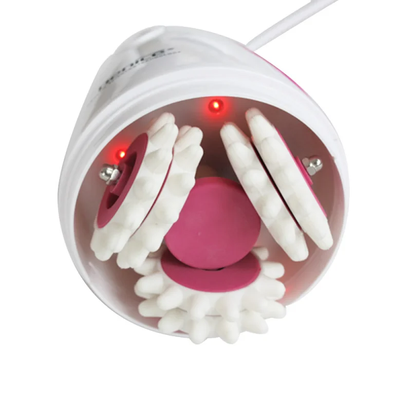 Weight Loss Massage Machine Roller Abdominal Exercise Instrument Electric 3D Handle Machine Full Body Slimming Massage Tool