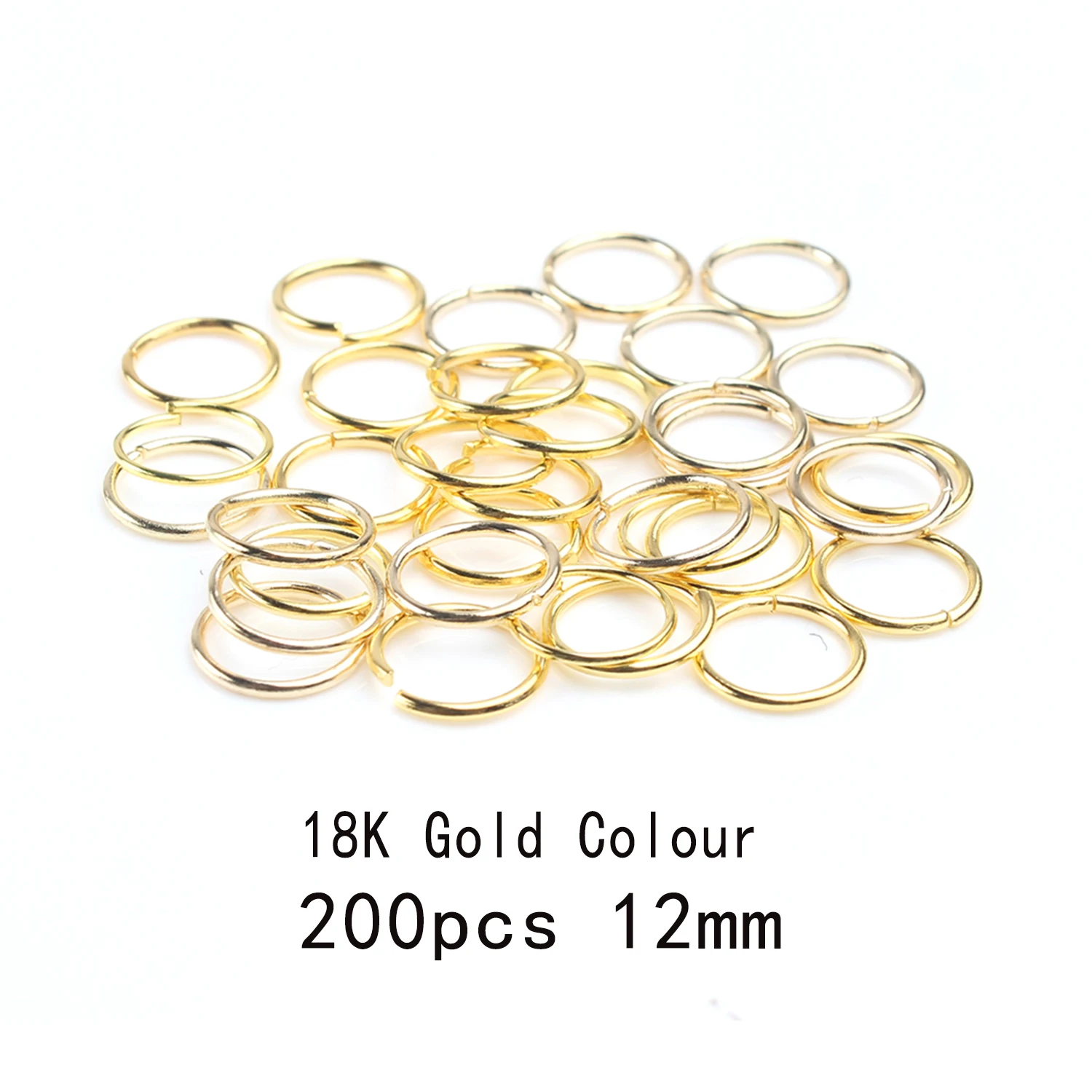3-12mm Gold Silber Kupferfarbene Spaltringe Verbinder Schleifen Offene Biegeringe Metall Für Diy Schmuckherstellung Zubehör – Detail 20