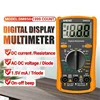 Portable LCD Digital Multimeter AC/DC Voltage Diode Tester Current Resistance Meter Ammeter Multitester with Test Probe 3