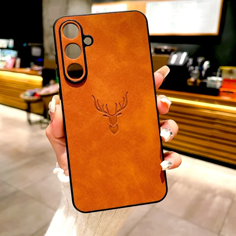 Vintage Leather Smartphone Case - Premium Protective Cover