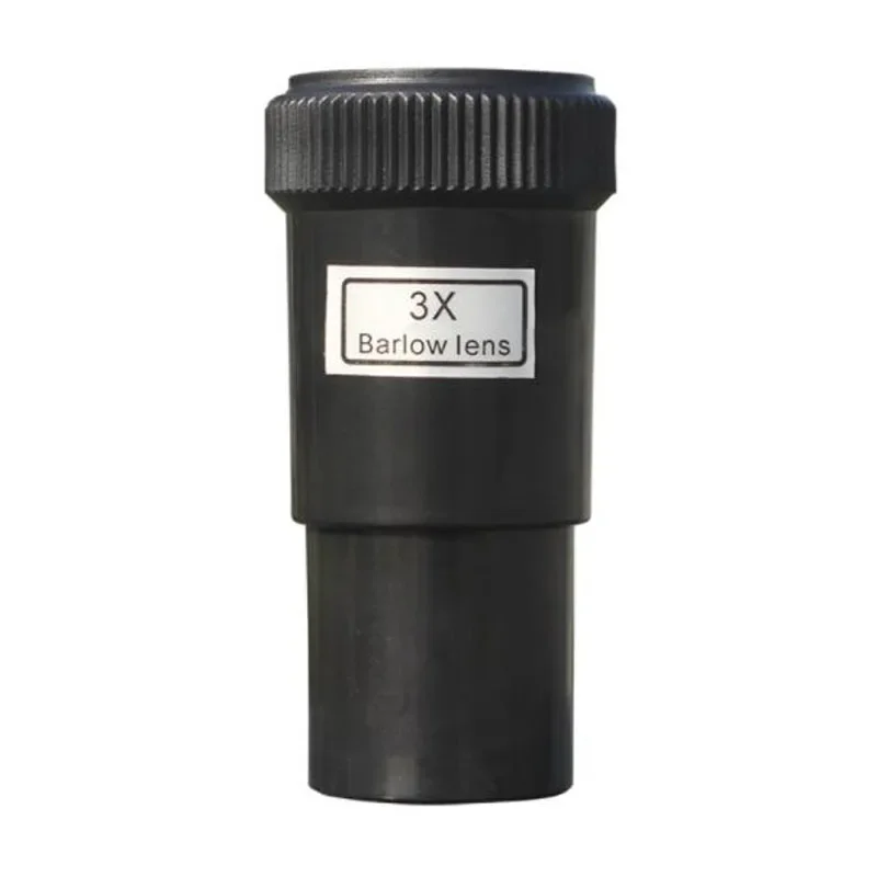 0.965 inch (24.5mm) 3X Barlow Lens HD Plastic for 0.965 Standard Monoculars Astronomical Telescope Eyepiece Ocular Short Focus 3x barlow lens astronomical telescope accessories scientific exploration eyepiece 1 25 inch 3x magnifier