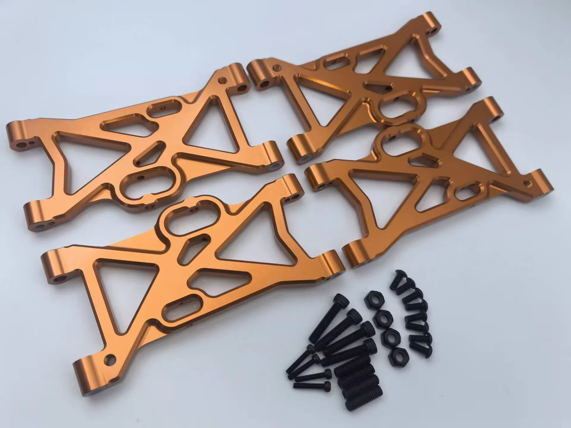 Brazos De Suspensión Delanteros Y Traseros De Aleación CNC Para Coche RC Losi DBXL/DBXL-e 1/5 - Upgrade De área