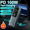 New PD100W Fast Charging Power Bank 20000mAh High Capacity Portable Charger External Spare Battery Laptop Powerbank for IPhone 1