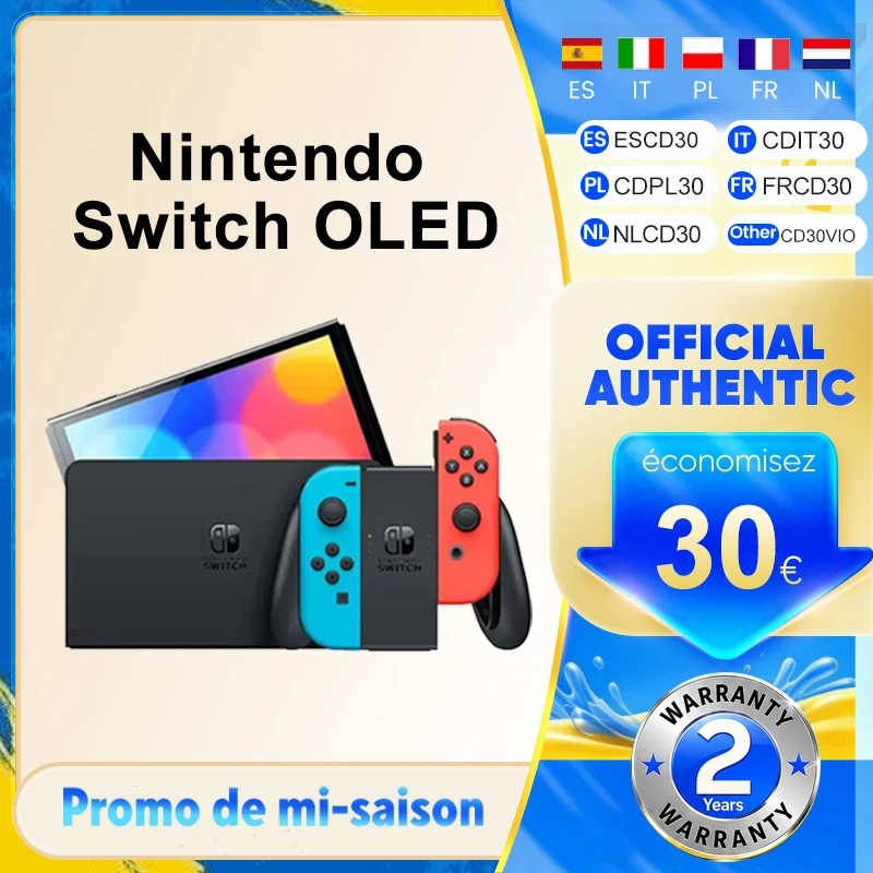 Konsola Nintendo Switch Model OLED z EU za $295.4 / ~1147zł