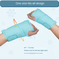 Adjustable Cold Gel Wrap Sports Ice Pack Joint Muscle Soreness Relief Reusable Waist Shoulder Neck Cold Gel Wrap Sports Ice Pack 2