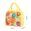 3D Cartoon Children's Lunch Bag Thermal Insulation Aluminum Foil Thick Waterproof Oxford Cloth Bento Bag Portable Tote Lunch Box 5