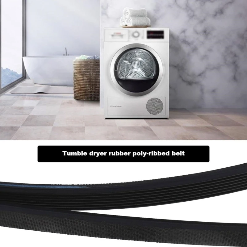 7PH1930 Replacement Washing Machine Belt Rubber Belt Rubber Texture Repair Part Dryer for Washing Machine