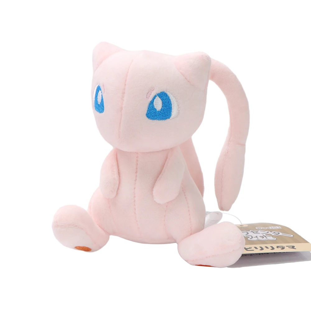 Mew Plüschtiere, gefüllte Sammlung, Puppe, Geburtstagsgeschenk für Kinder, Sammler-Cartoons für Jungen und Mädchen, Geschenk, 13 cm – Detail 8