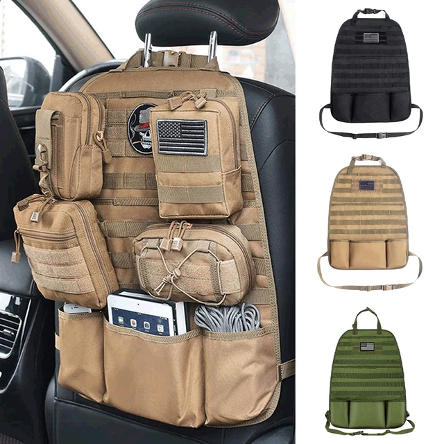 Auto Rücksitz Veranstalter taktisches Zubehör Armee Molle Beutel  Aufbewahrung tasche Militär Outdoor selbst fahrende Jagd Sitz