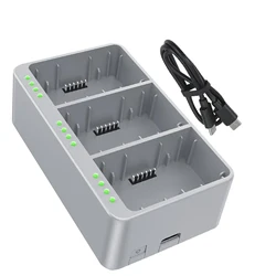 Advanced Three-Channel Dual Charging Hub (D-MINI3)