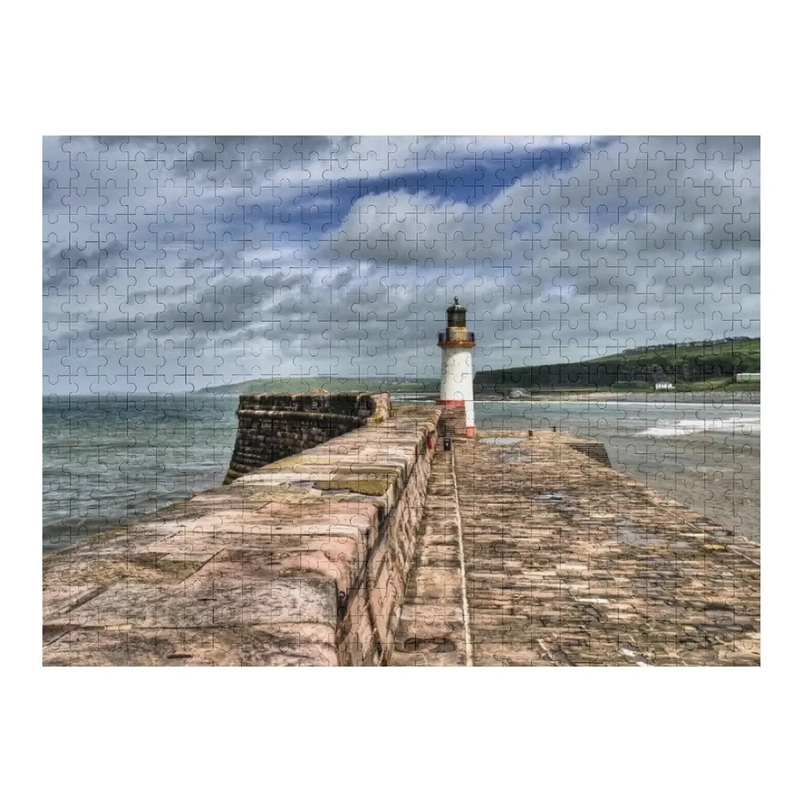 Whitehaven Lighthouse Jigsaw Puzzle Custom Wooden Name Baby Wooden Custom Jigsaw Puzzle