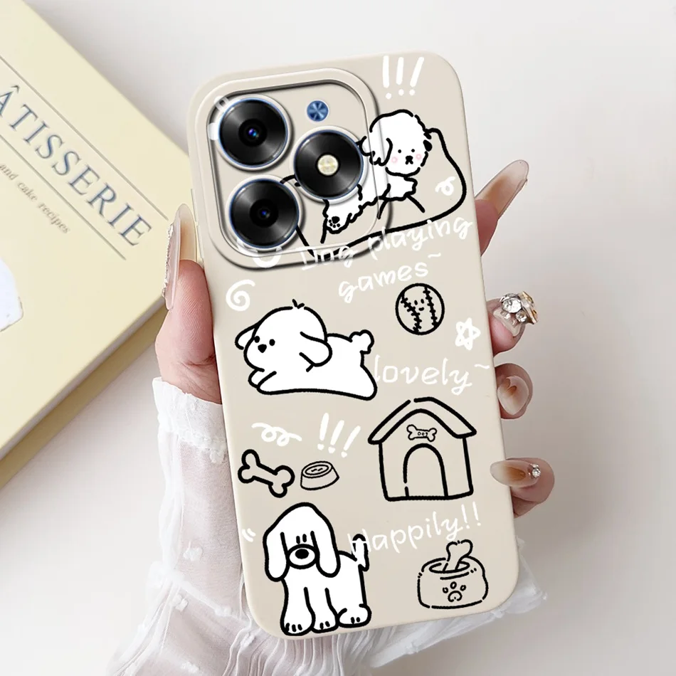 Cute Panda Rabbit Cartoon Soft Silicone Lens Protective Bumper Phone Case