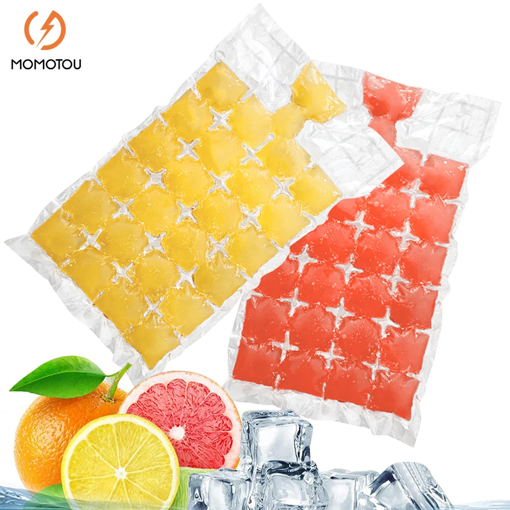 

Ice Cube Mold Disposable Self-sealing Ice Cube Bag Transparent DIY Quick Freezing Ice Making Mold Bag Kitchen Gadgets