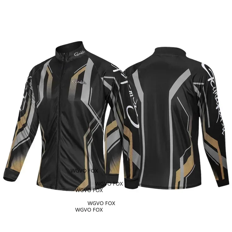 새로운 낚시 의류 여름 남성 긴 소매 야외 하이킹 사이클링 낚시 셔츠 빠른 건조 통기성 낚시 의류