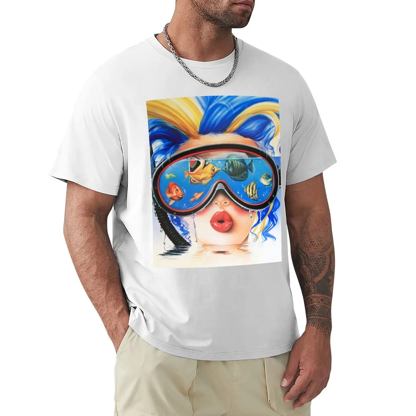 

Retro 80s Tempered Summer Vibes Airbrush T-Shirt summer tops sweat plus sizes sublime mens plain t shirts